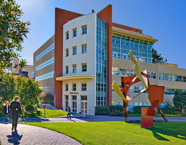 SF State Burk Hall Building