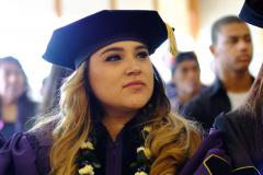 Graduating Student in audience